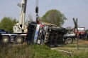 Schwerer VU LKW Zug Bergheim Kenten Koelnerstr P453